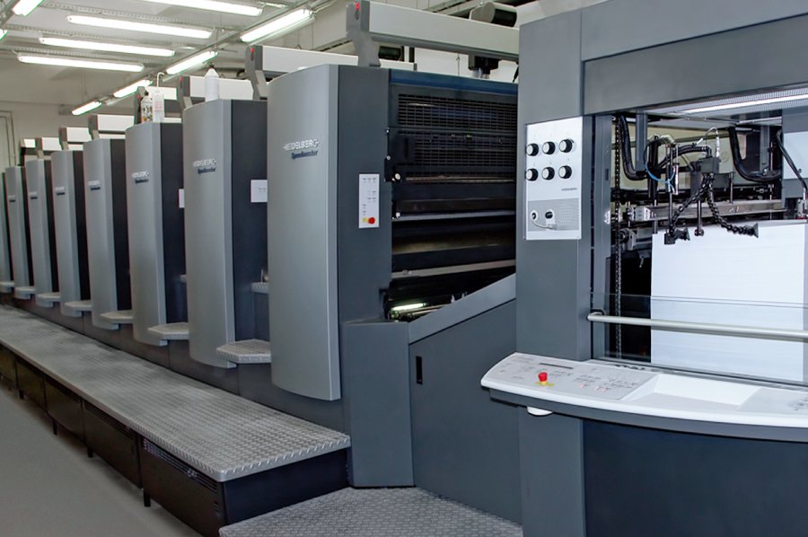 IUV LED UV Curing system in Intermittent Offset Printing