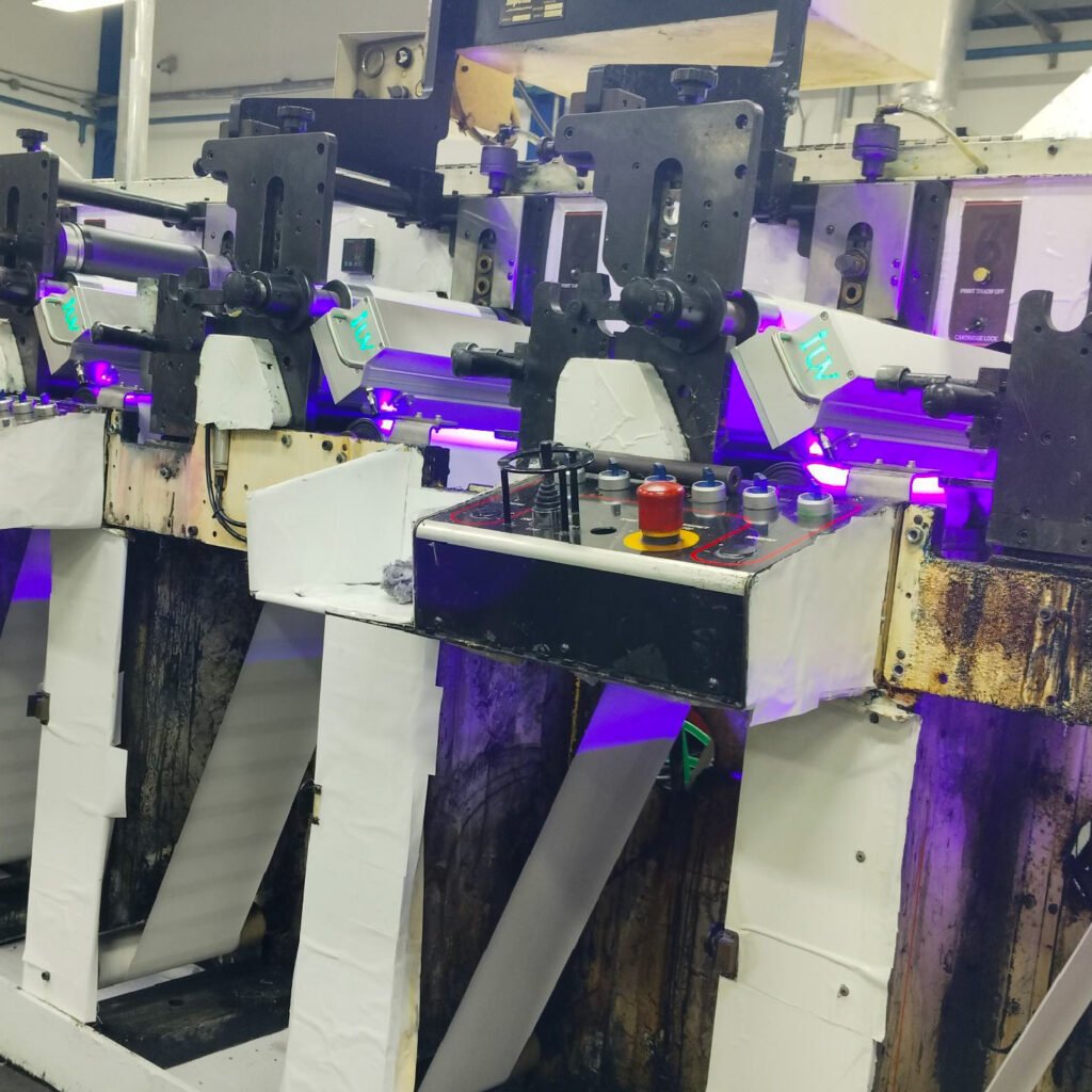 Innovazione nella stampa offset vantaggi dei sistemi di indurimento UV a LED
